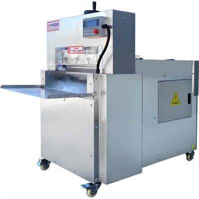 Affettatrice congelata automatica della macchina di lavorazione della carne del CE 50kg/H che taglia il pannello di CNC