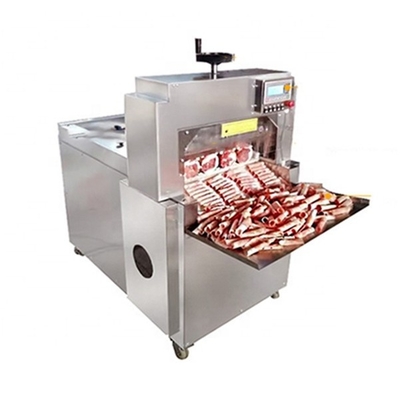 Macchina congelata elettrica automatica della fetta della carne della tagliatrice del polpettone del manzo