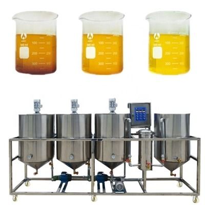 Macchina automatica della raffineria di petrolio della macchina 380V della stampa di olio delle arachidi piccola