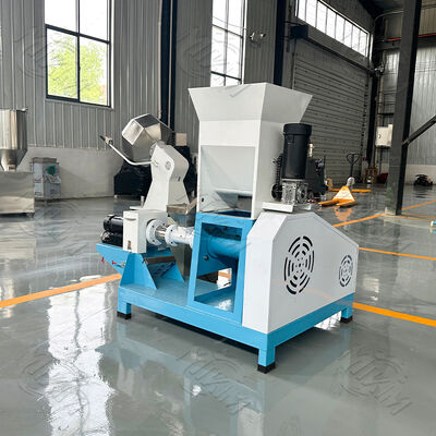 Prezzo all'ingrosso Prezzi economici Famiglia 5.5kw Single Screw Fish Feed Pellet Processing Maker Machine Dry Type dog food pellet machine in vendita