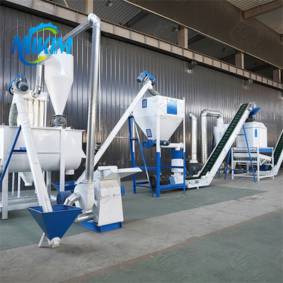 200-1000 kg/h Linea di produzione di mangimi per pollame