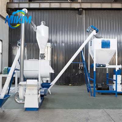 200-1000 kg/h Linea di produzione di mangimi per pollame