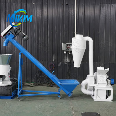 Linea di produzione di pellet di erba medica a biomassa nuova, completamente automatica