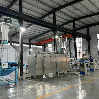 Linea di produzione di pellet di alimentazione per animali domestici e pesci completamente automatici di alta qualità