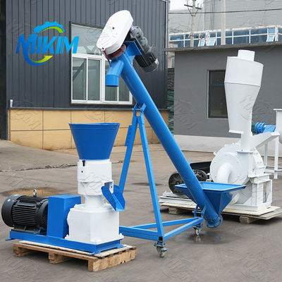 Linea di produzione del combustibile a pellet di paglia di biomassa completamente automatica ed efficiente