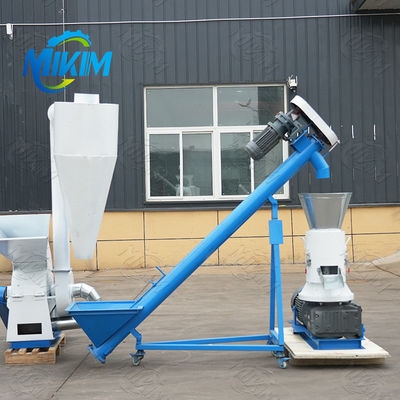 Linea di produzione automatica per pellet di combustibile da paglia agricola