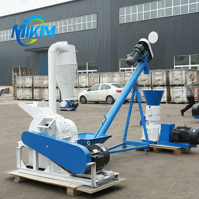 Linea di produzione automatica per pellet di combustibile da paglia agricola