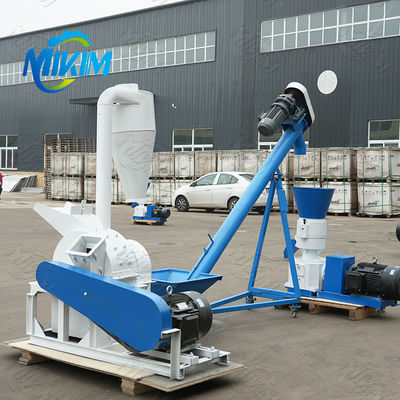 Linea di produzione automatica per pellet di combustibile da paglia agricola