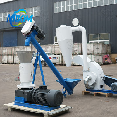 Linea di produzione automatica per pellet di combustibile da paglia agricola