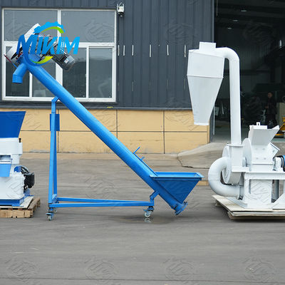 Linea di produzione automatica di pellet da paglia, lolla di riso, trucioli di legno, segatura