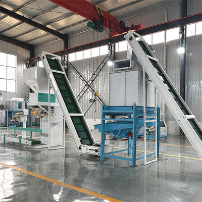 Dieci tonnellate all'ora linea di produzione di pellet per mangimi per pollame, bovini, ovini e polli ad alta efficienza