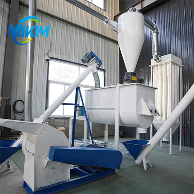 Linea di produzione intelligente, automatizzata, a risparmio energetico e rispettosa dell'ambiente di pellet per mangimi per pollame