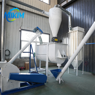 Linea di produzione intelligente, automatizzata, a risparmio energetico e rispettosa dell'ambiente di pellet per mangimi per pollame