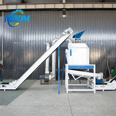Linea di produzione di pellet ad alto rendimento, completamente automatica, per allevamenti e impianti di produzione di pellet, alta resa e basso costo.