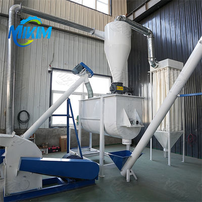 Sicurezza a 63,7 pollici di Mini Poultry Feed Pellet Machine 22kw di durezza standard alta