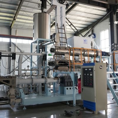 Extruder per mangimi per pesci galleggianti per la produzione di pellet per cani