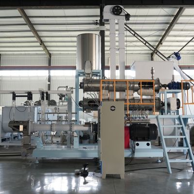 Extruder per mangimi per pesci galleggianti per la produzione di pellet per cani