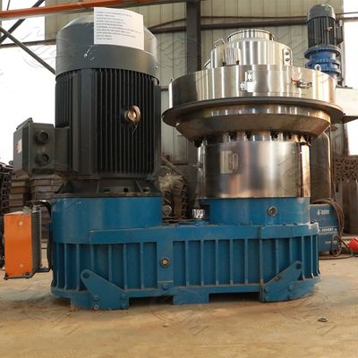 Linea di produzione del combustibile a pellet di paglia di biomassa completamente automatica ed efficiente