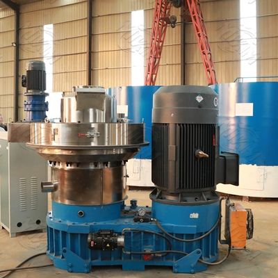 Il legno della biomassa del caffè di doppio strato appallottola la macchina 0.6mm 1500kgs/H