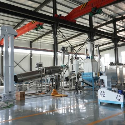 la linea asciutta cane di produzione alimentare dell'animale domestico di 120kg/la H 22KW tratta l'espulsore 3mm