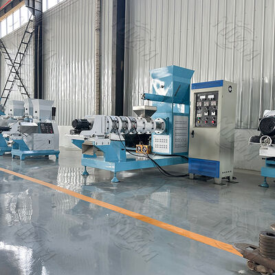 Vendita a caldo Multifunzione Piccole macchine per l'estrusione di pellet per mangimi per pesci galleggianti a secco Macchine di lavorazione dei mangimi