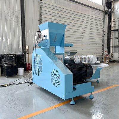 Prezzo all'ingrosso Prezzi economici Famiglia 5.5kw Single Screw Fish Feed Pellet Processing Maker Machine Dry Type dog food pellet machine in vendita