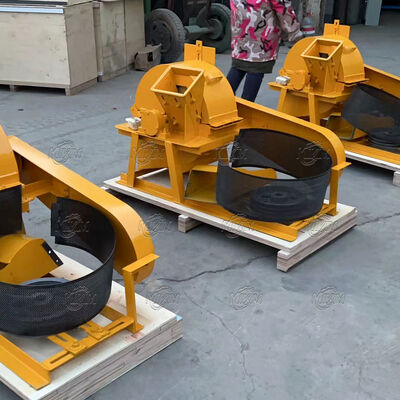 Qualità superiore Nuovo design industriale Diesel Segatura Legno Tralciatura Macchine di frantumazione