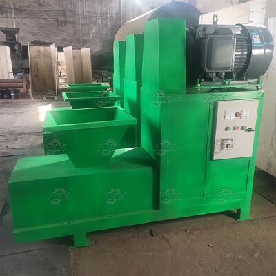 Macchina per bricchette di carbone di gusci di cocco/segatura di legno da 260 kg/h / Macchina per la produzione di bricchette di carbone di biomassa utilizzata in Malesia