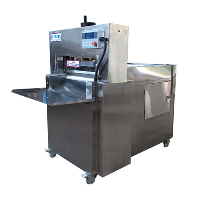 Manzo congelato della carne che taglia l'affettatrice della carne suina del rotolo del montone dell'affettatrice