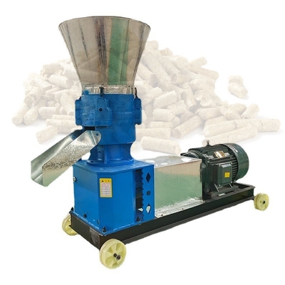 il legno del dado del piano 7.5kw appallottola la macchina per la stampa che fa l'elaborazione della pelletizzazione d'espulsione