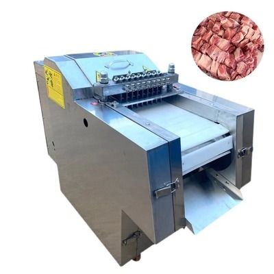 Congelato crudo Cuber Dicer del pollo industriale automatico della Cina che taglia la macchina del macchinario