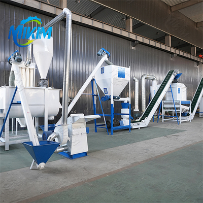 200-1000 kg/h Linea di produzione di mangimi per pollame