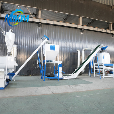 Linea di produzione mangime per pollame da 7-15 t/h