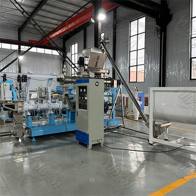 Linea di produzione di mangimi per gatti, cani e pesci completamente automatici