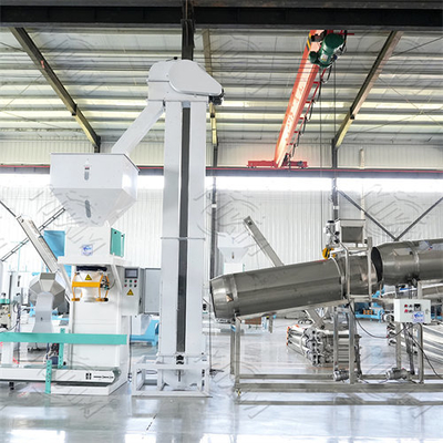 Linea di produzione automatica per alimentazione estrusata per gatti e cani a secco