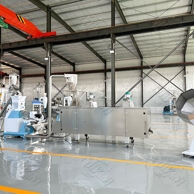 Cucina per animali domestici secca e umida Macchina automatica a vite singola per l'alimentazione di gamberetti Estrusore gamberetti