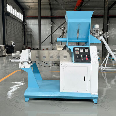 Macchina per pellet galleggiante per mangime per pesci a vite singola da 40-250 kg / h per allevamento ittico