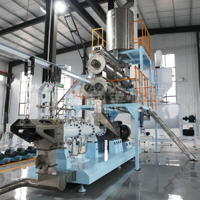High Productivity Small Animal Floating Fish Feed Pellet Making Extruder Machine Floating Fish Feed Extruder process  for Retail Industries