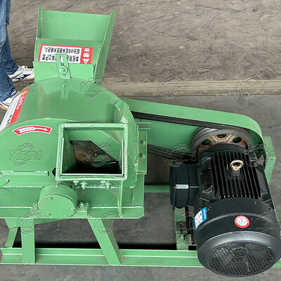 Incredibilmente potente enorme 450 kg peso pino ramo di albero di legno di cocco casca trituratore macchina schermo di legno trituratore di segatura