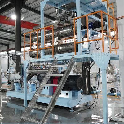 Qualità Estrusore per mangimi per pesci a vite gemella flottante da 1,2-1,5 T/H fabbrica