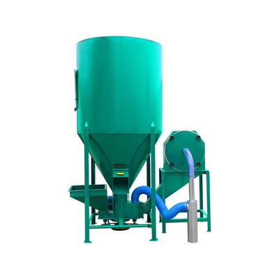 impastatrice dell'alimentazione del pollame 3kw mini 1 Ton Feed Mixer Anti Erosion