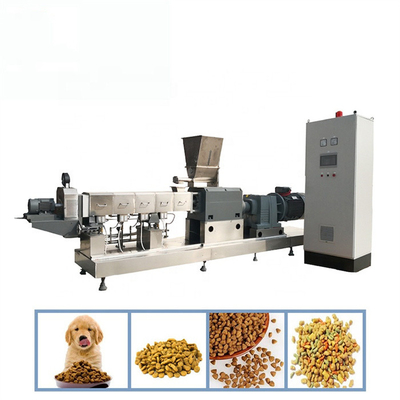 linea di produzione del cibo per cani 62KW di 76.5ft vite gemellata dell'espulsore