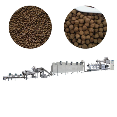 riscaldamento a gas della macchina dell'estrusore a vite dell'acciaio legato di 37kw 500KG/H doppio