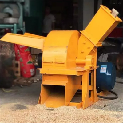 Pulverizer di legno automatico pieno 400mm Dia Disc della macchina della segatura di 600kg/H 11kw