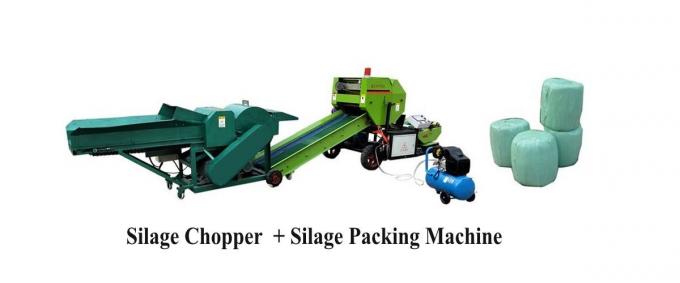 Alta velocità della macchina di Mini Round Automatic Silage Baler per la paglia della soia 3